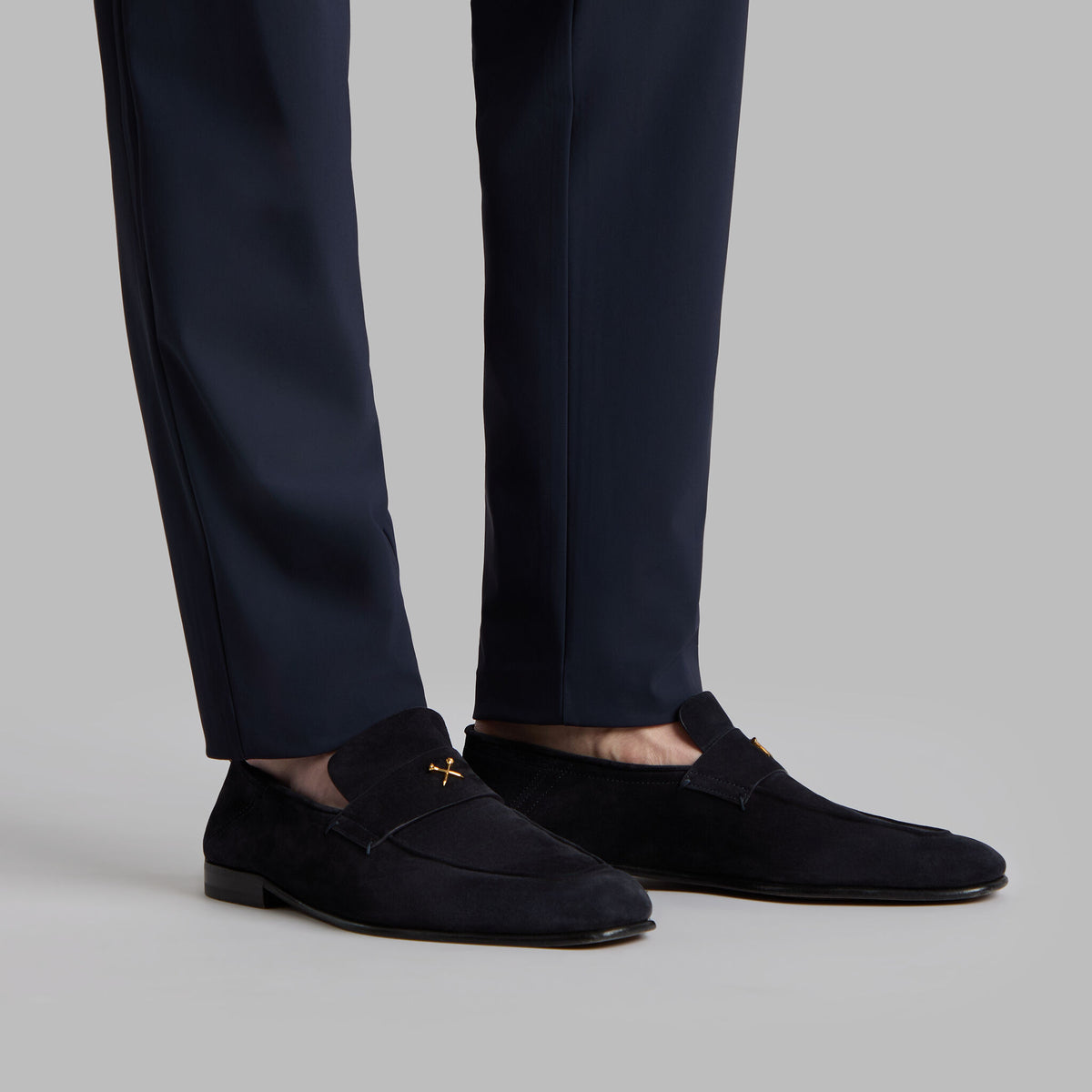 G/FORE Classic - METAL TEES SUEDE FLEX LOAFER