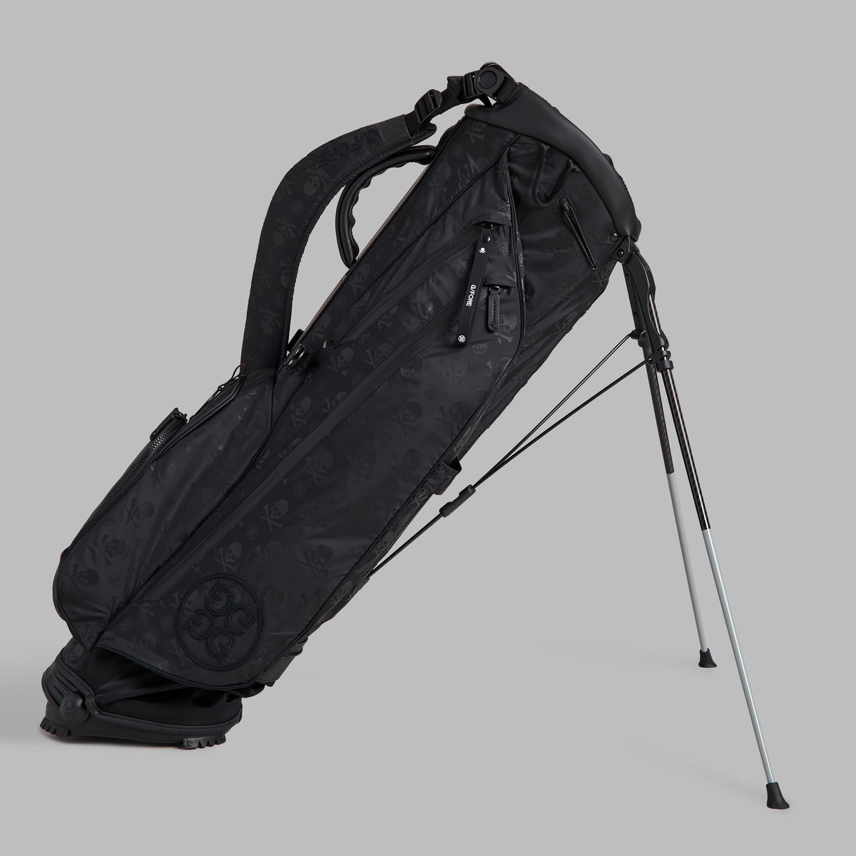 G/FORE Exclusive - SCRAMBLE SKULL & TEES PARACHUTE CARRY GOLF BAG