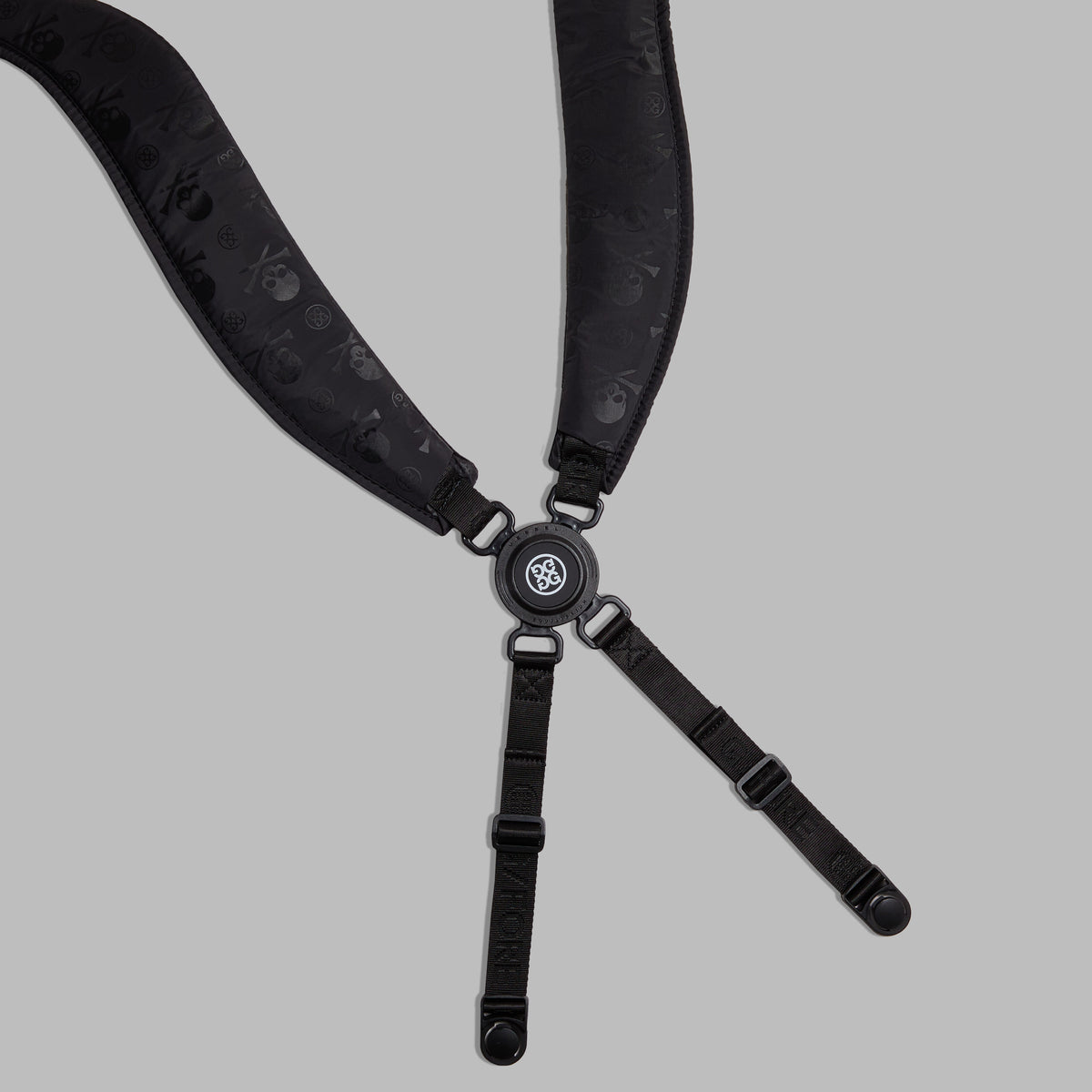 G/FORE Exclusive - SCRAMBLE SKULL & TEES PARACHUTE CARRY GOLF BAG
