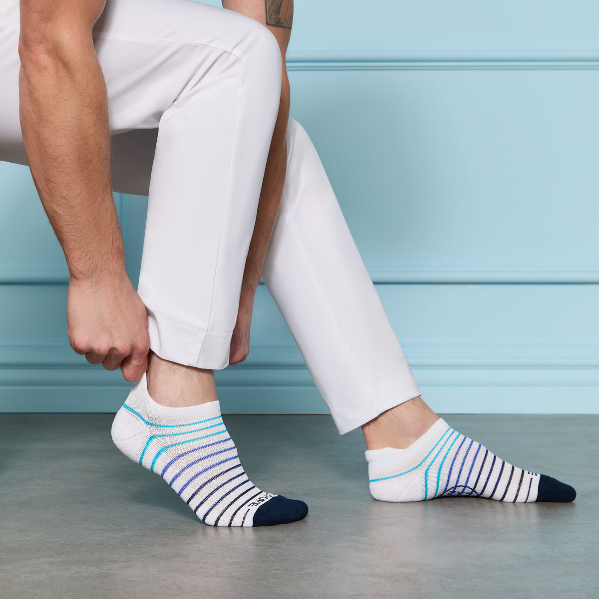 G/FORE Popular - MULTI STRIPE ANKLE SOCK |ACCESSORIES