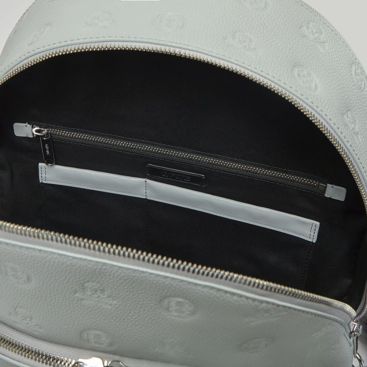 G/FORE Special Offer - EMBOSSED SKULL & TEES LEATHER BACKPACK
