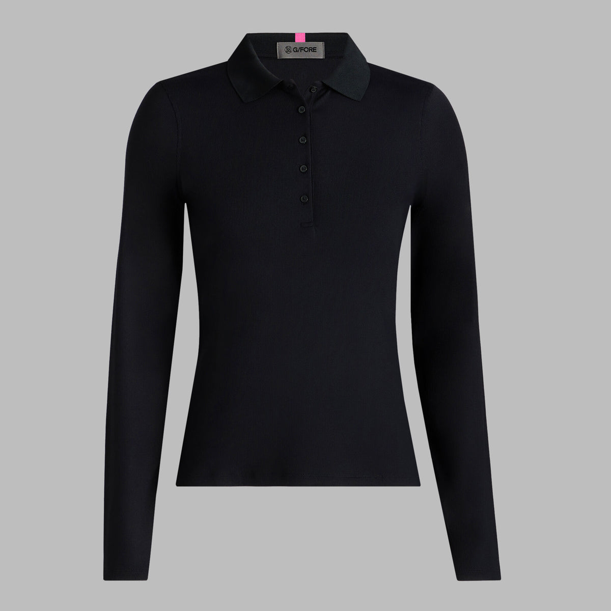 G/FORE Best Seller - RIBBED TECH NYLON LONG SLEEVE POLO