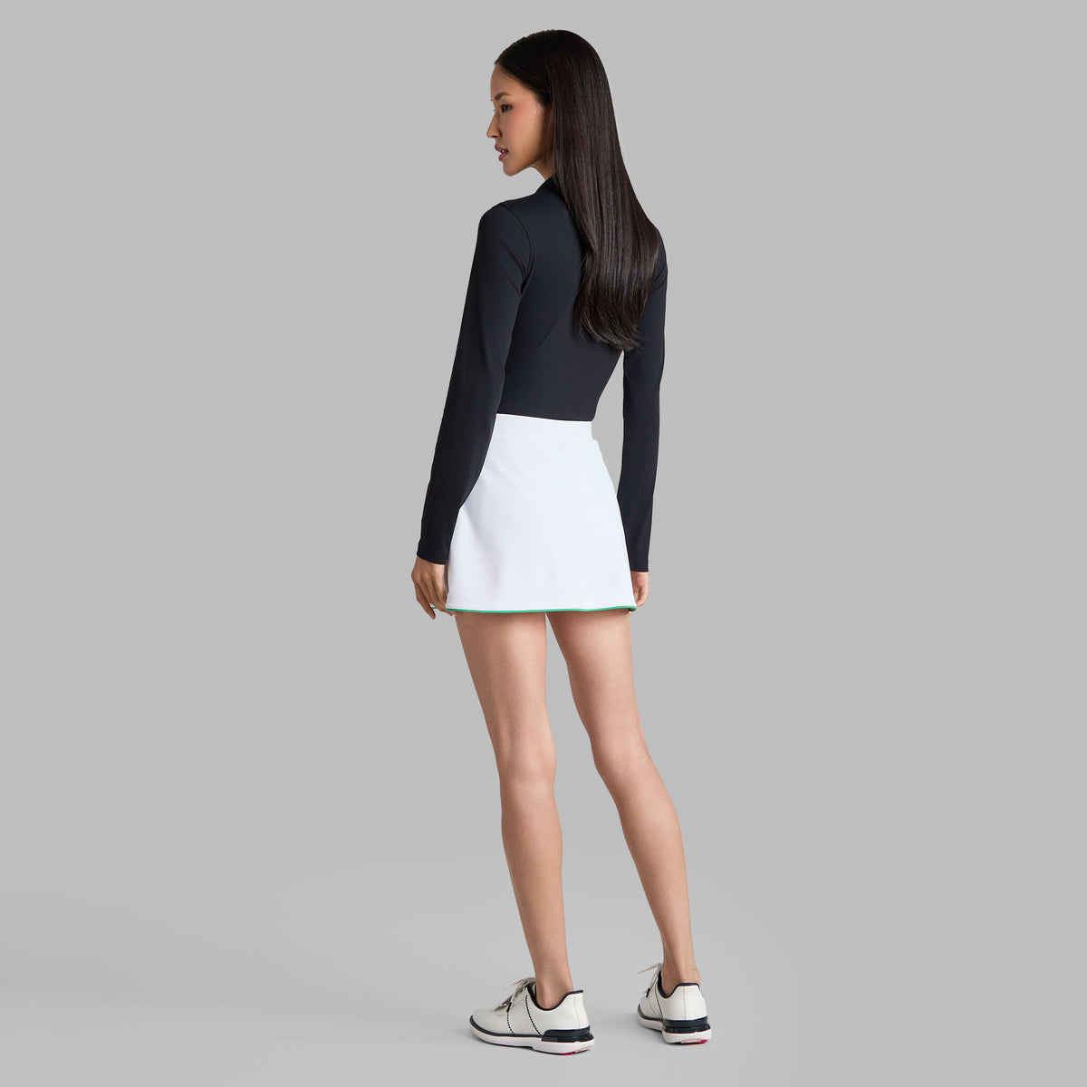 G/FORE Best Seller - RIBBED TECH NYLON LONG SLEEVE POLO