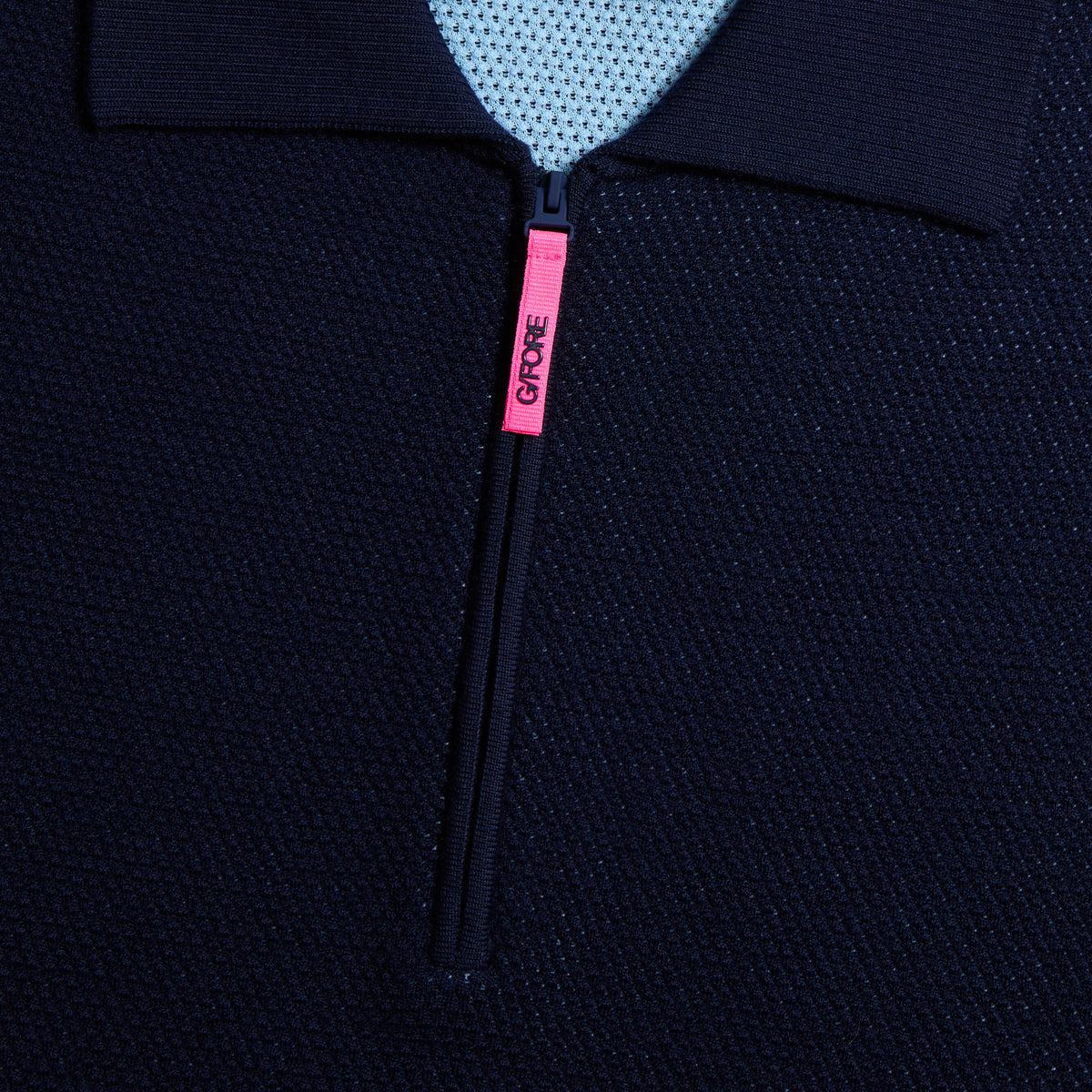 G/FORE Best Price - 1/4 ZIP SHORT SLEEVE SWEATER POLO