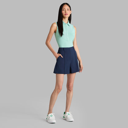 G/FORE Exclusive - CHEVRON STRIPE TECH PIQUÉ SLEEVELESS POLO