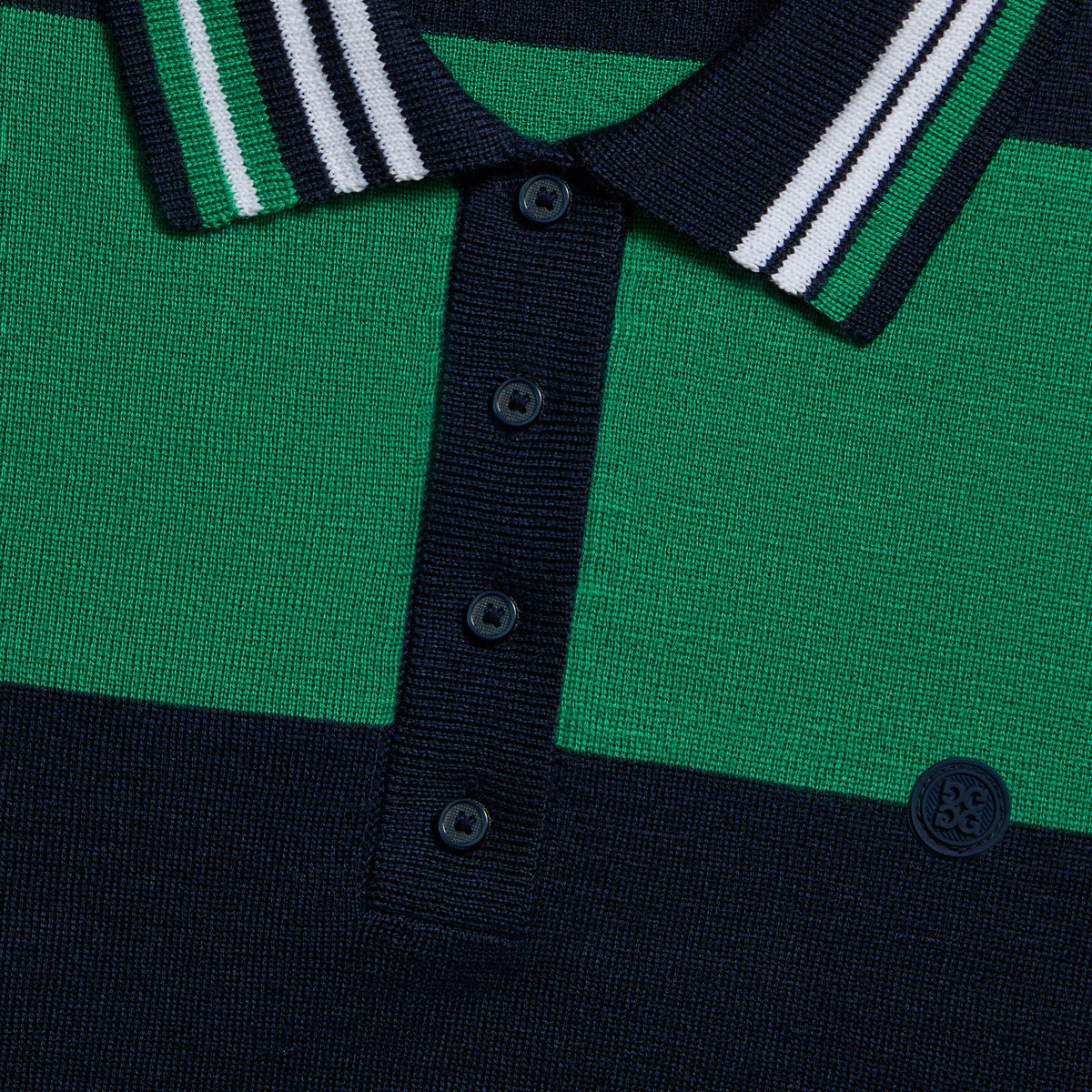 G/FORE Recommended - RUGBY MERINO WOOL SWEATER POLO