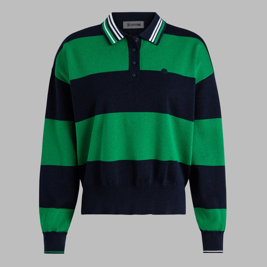 G/FORE Recommended - RUGBY MERINO WOOL SWEATER POLO