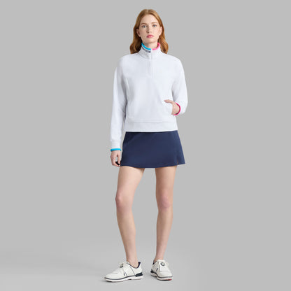 G/FORE Exclusive - BRUSHED BACK STRETCH PULLOVER