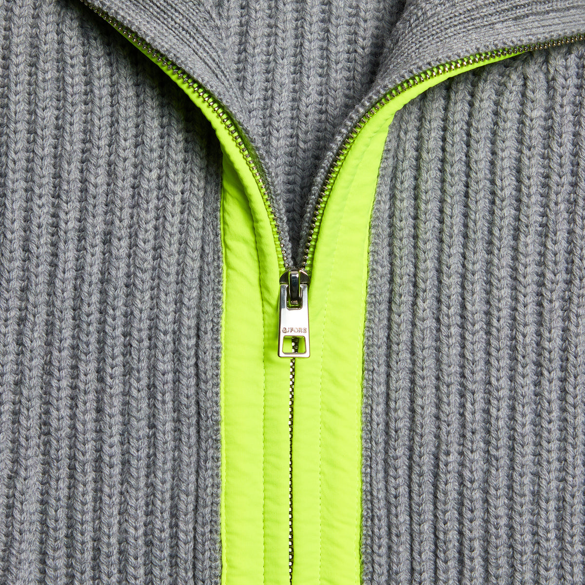 G/FORE Premium - FUNNEL NECK MERINO WOOL SWEATER JACKET