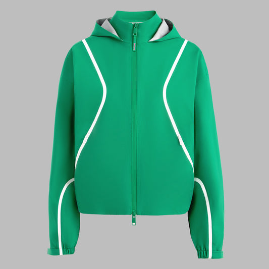G/FORE Quality - PANELED WATER REPELLENT HOODED JACKET