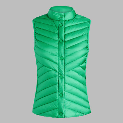 G/FORE New - V-DOWN QUILTED STRETCH TECH INTERLOCK VEST