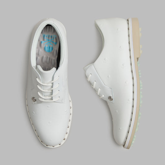 G/FORE Best Seller - GALLIVANTER STUDDED LEATHER SKULL & TEES GOLF SHOE