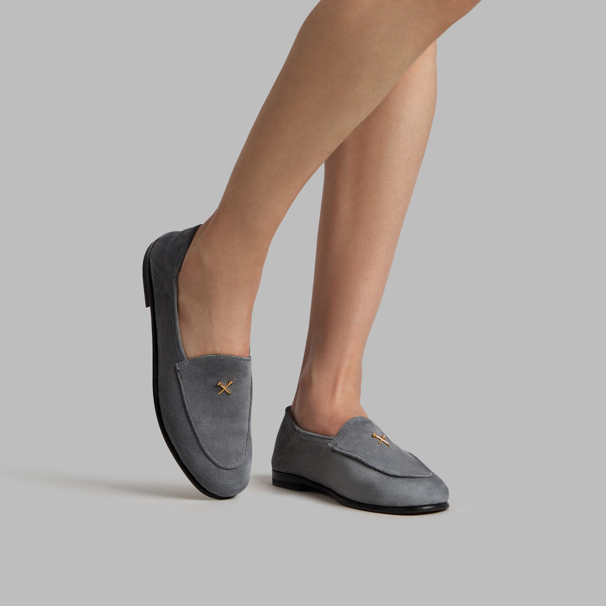 G/FORE Special Offer - METAL TEES SUEDE FLEX LOAFER