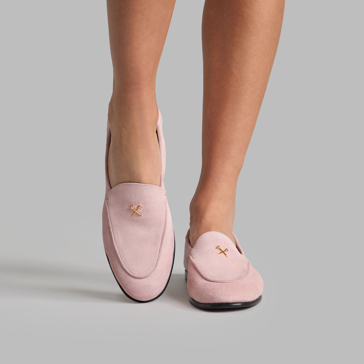 G/FORE Best Price - METAL TEES SUEDE FLEX LOAFER