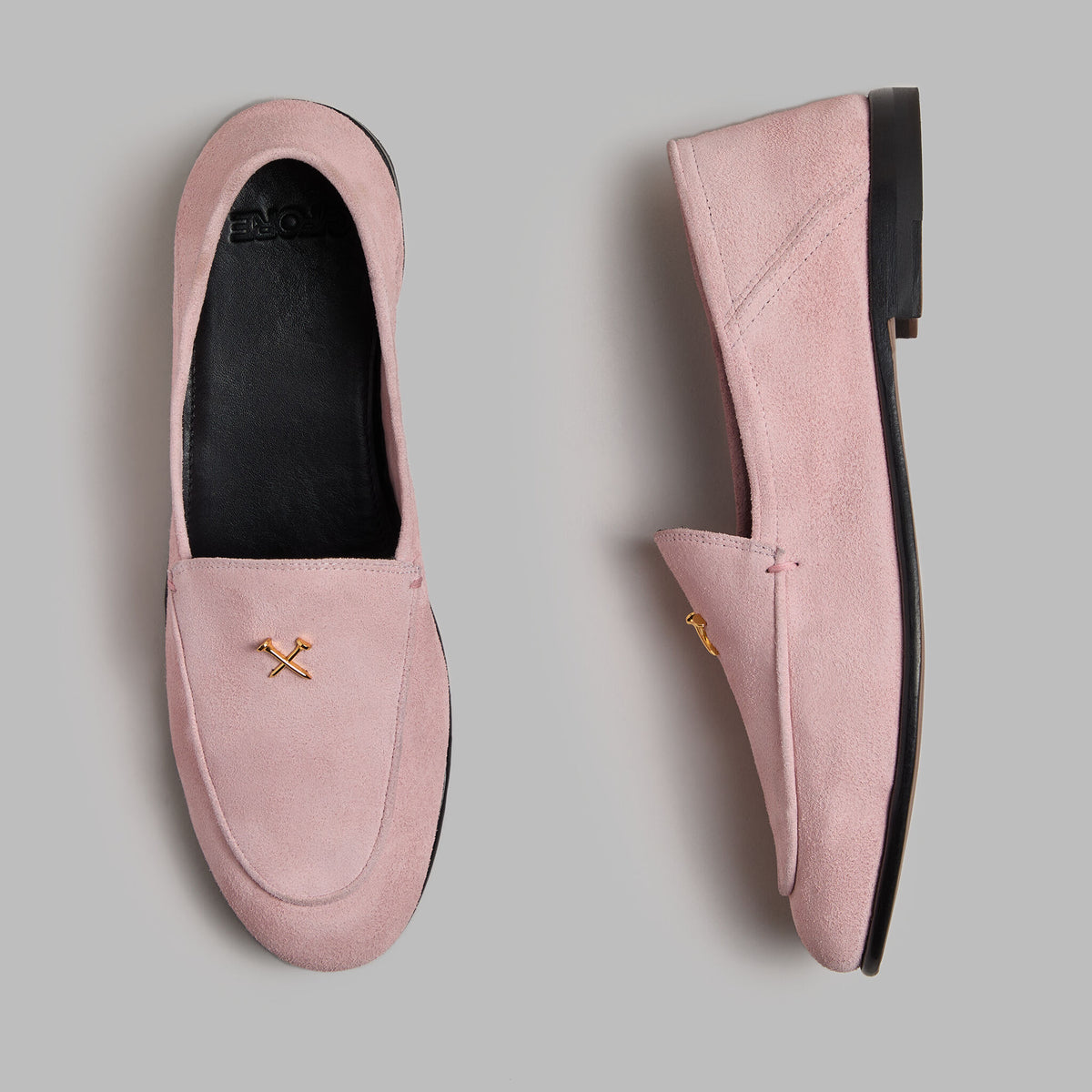 G/FORE Best Price - METAL TEES SUEDE FLEX LOAFER