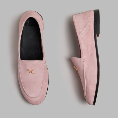 G/FORE Best Price - METAL TEES SUEDE FLEX LOAFER