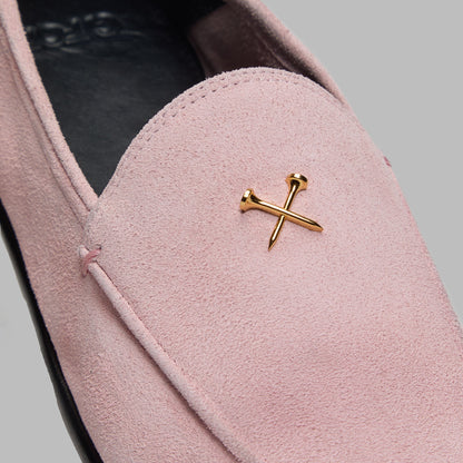 G/FORE Best Price - METAL TEES SUEDE FLEX LOAFER