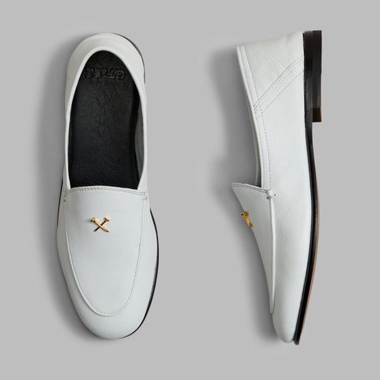 G/FORE Popular - METAL TEES LEATHER FLEX LOAFER