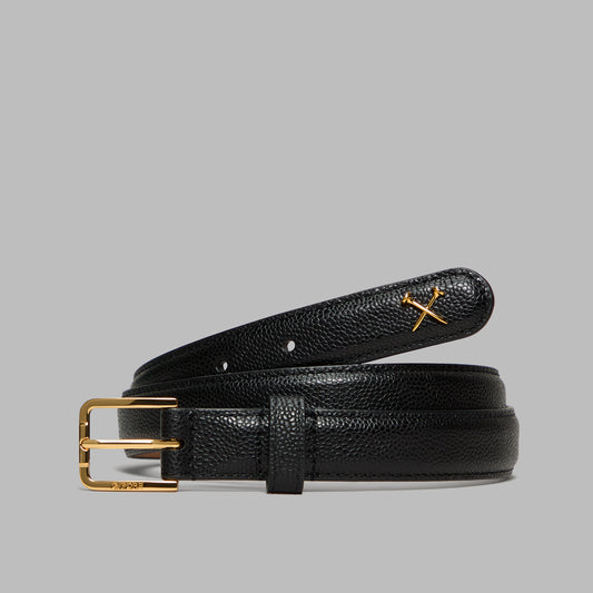 G/FORE New - METAL TEES PEBBLE LEATHER BELT