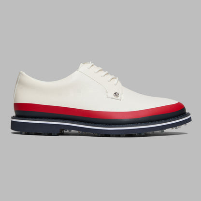 G/FORE Best Seller - GALLIVANTER TUXEDO STRIPE LEATHER GOLF SHOE