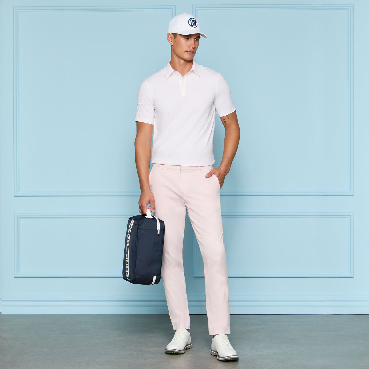 G/FORE Sale - ALL PLAY COTTON STRETCH STRAIGHT LEG TROUSER